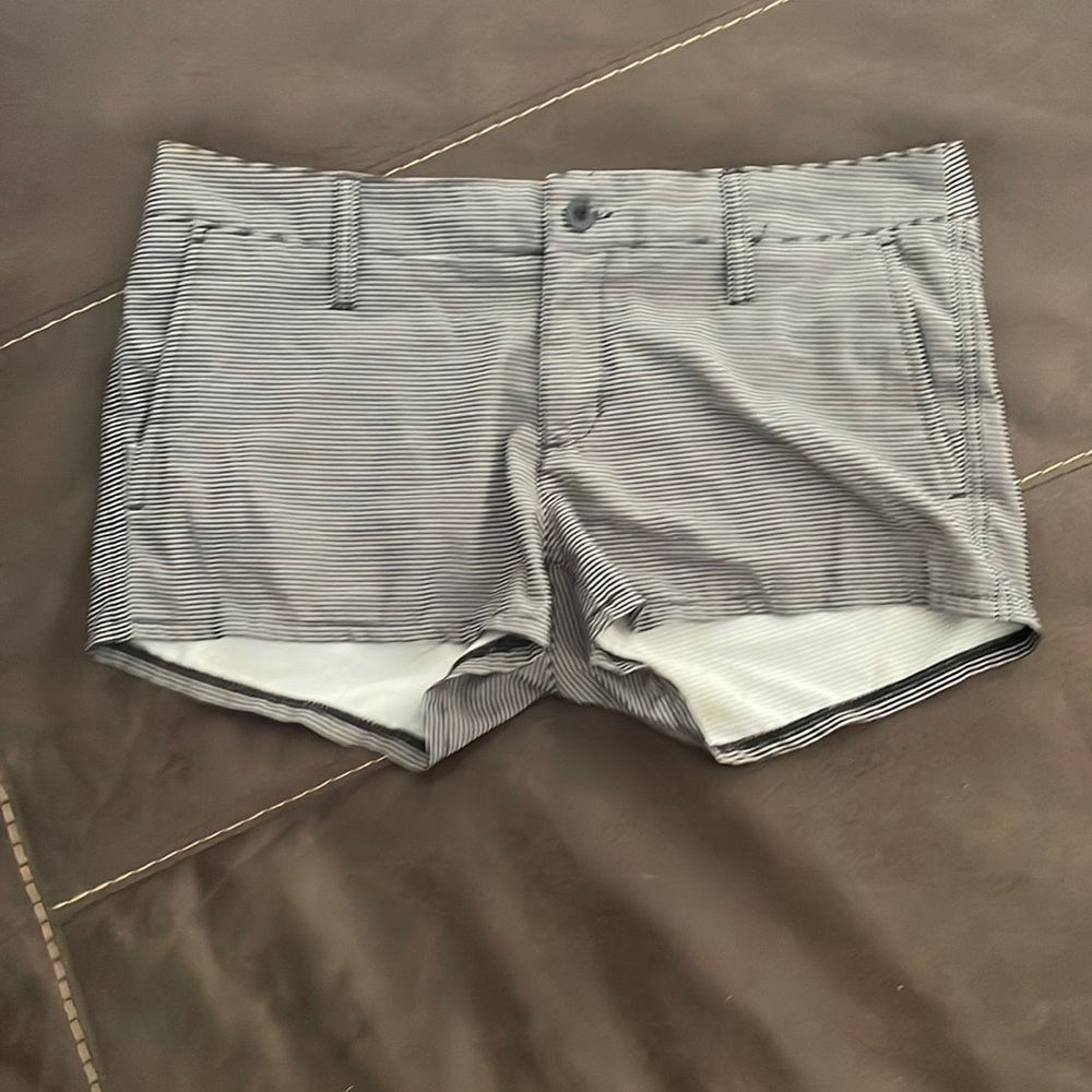 HURLEY Board-shorts/Shorts  Black/White Small